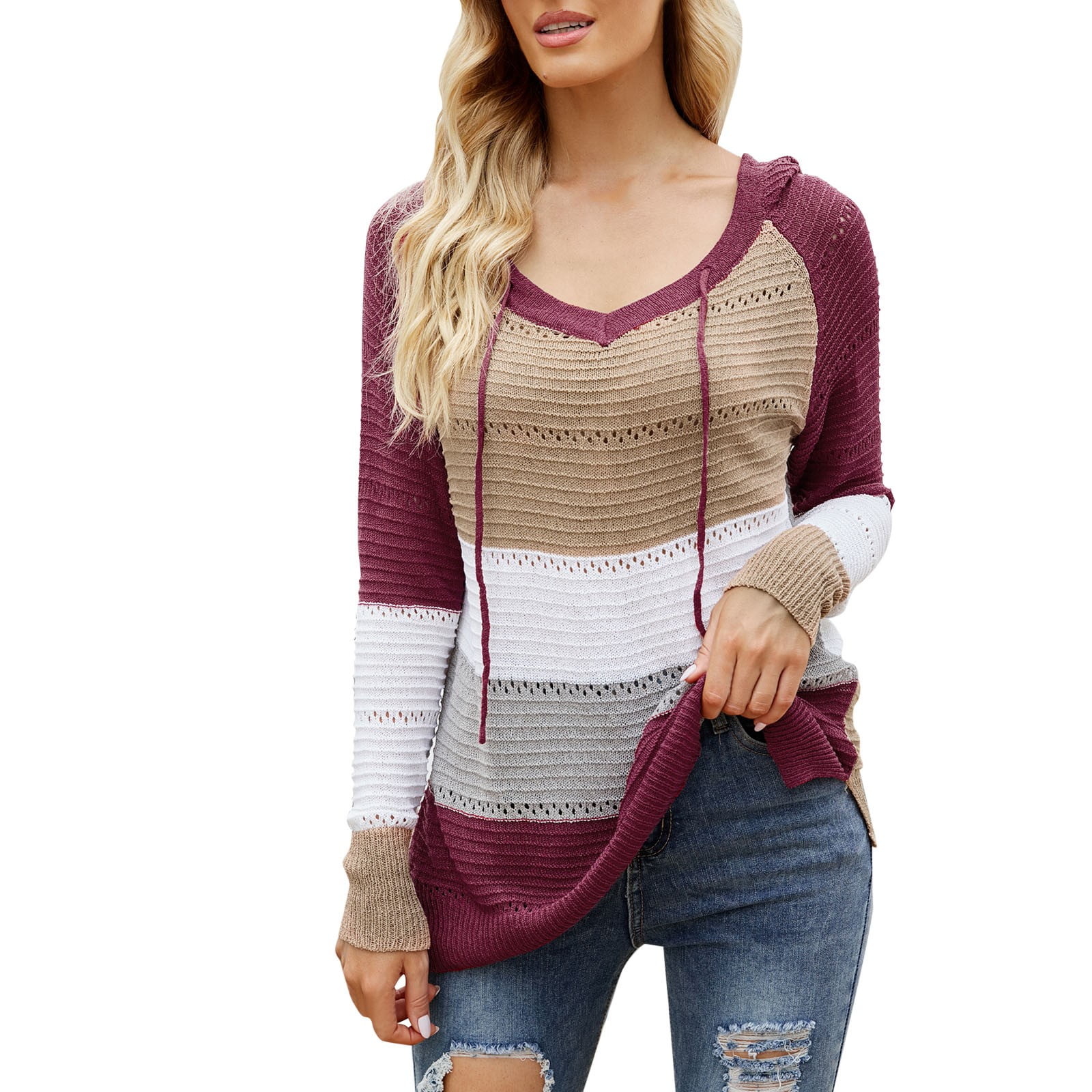 Pullovers Womens Sweater Soft 