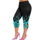 thumbnail image 1 of Gibobby Leggings para moda para mujer para talla granpara, mallas con adornos para encaje, Jeggings, pantalones vaqueros elásticos de cintura alta, pantalones capri（Glauco， XXXXL), 1 of 4