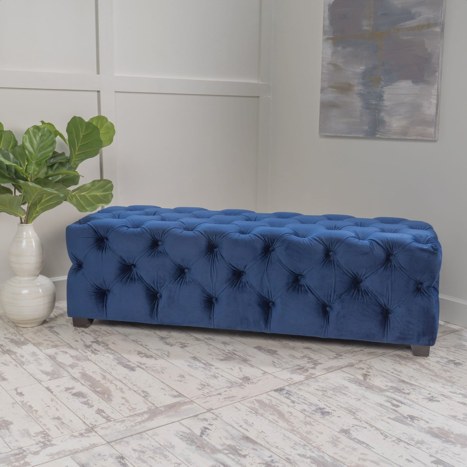 Milanhome Zebediah Tufted Ottoman