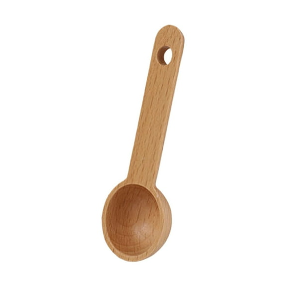 Clearance Items Wooden Coffee Measuring Spoon – Walnut Coffee Scoop for Ground Coffee & Loose Tea, 1-Tablespoon Capacity, Durable & Eco-Friendly Kitchen Accessory for Home & Café Use