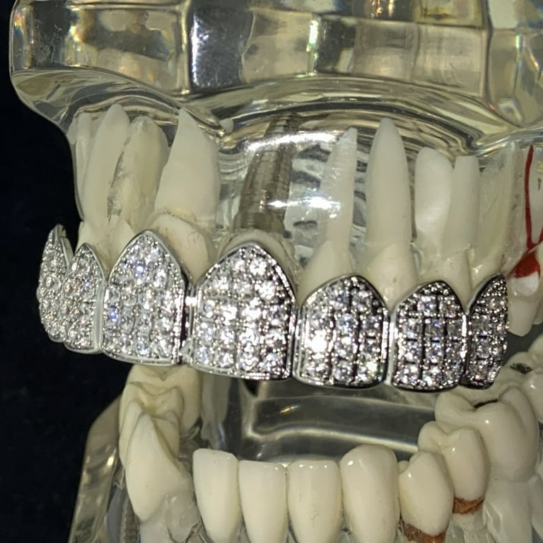 HH Bling Empire Iced Out Diamond Teeth Grillz