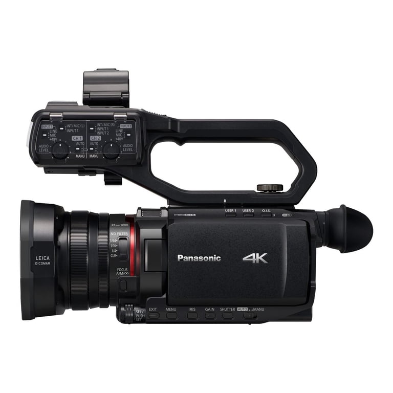 Panasonic HC-X2000 4K UHD Video Camera with 24x Zoom, 3G-SDI/HDMI 