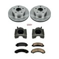 thumbnail image 2 of PowerStop Front Stock Replacement Brake Pad and Rotor Kit with Calipers Fits: FORD Select Models KCOE4787, 2 of 5