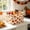 Orange, variant on Halloween Large Collapsible Storage Baskets for Organizing Shelves with Handles, Decorative Storage Cube Bin for Organizing Clothes, Laundry Baskets and Sundries Arrangement Compact Storage