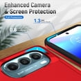thumbnail image 2 of LAICAIW for Motorola Moto G Stylus 5G Case 2022 with Screen Protector,Slim Fit Bumper Heavy Duty Dual Layer Rugged Shockproof Armor Defender Back Cover Protective Phone Case for Moto G Stylus 5G 202, 2 of 7