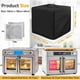 thumbnail image 2 of Dual Air Fryer Lid Compatible with Emeril Lagasse Dual Zone 360 ​​Degree Air Fryer Combo/French Door Air Fryer/Dual Zone Air Fryer/French Door Air Fryer/Indoor and Outdoor Air Fryer Combo, 2 of 5