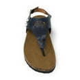 thumbnail image 3 of Victoria K Women's Laser Cut Out Cork Sandals, 3 of 4