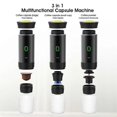 thumbnail image 2 of 3 in 1 Mini Wireless Electric Portable Espresso Coffee Machine for Car & Home Camping Travel Capsul, 2 of 5