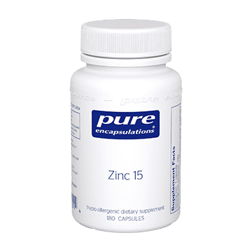 UPC 766298002514 product image for Pure Encapsulations, Zinc 15 180 vcaps | upcitemdb.com