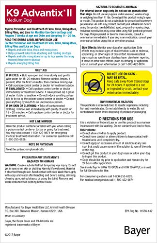 k9 advantix ii medium dog walmart