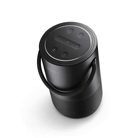 Bose - Portable Smart Speaker with built-in WiFi, Bluetooth, Google Assistant and Alexa Voice Control - Triple Black