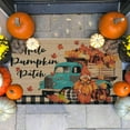 thumbnail image 2 of Fall Door Mat Outdoor for Front Door, Fall Decorations for Home Welcome Doormat Non-Slip Washable Thanksgiving Pumpkin Hello Fall Doormat Entrance Rug for Indoor Outdoor (Hello Pumpkin, 17"x30"), 2 of 6