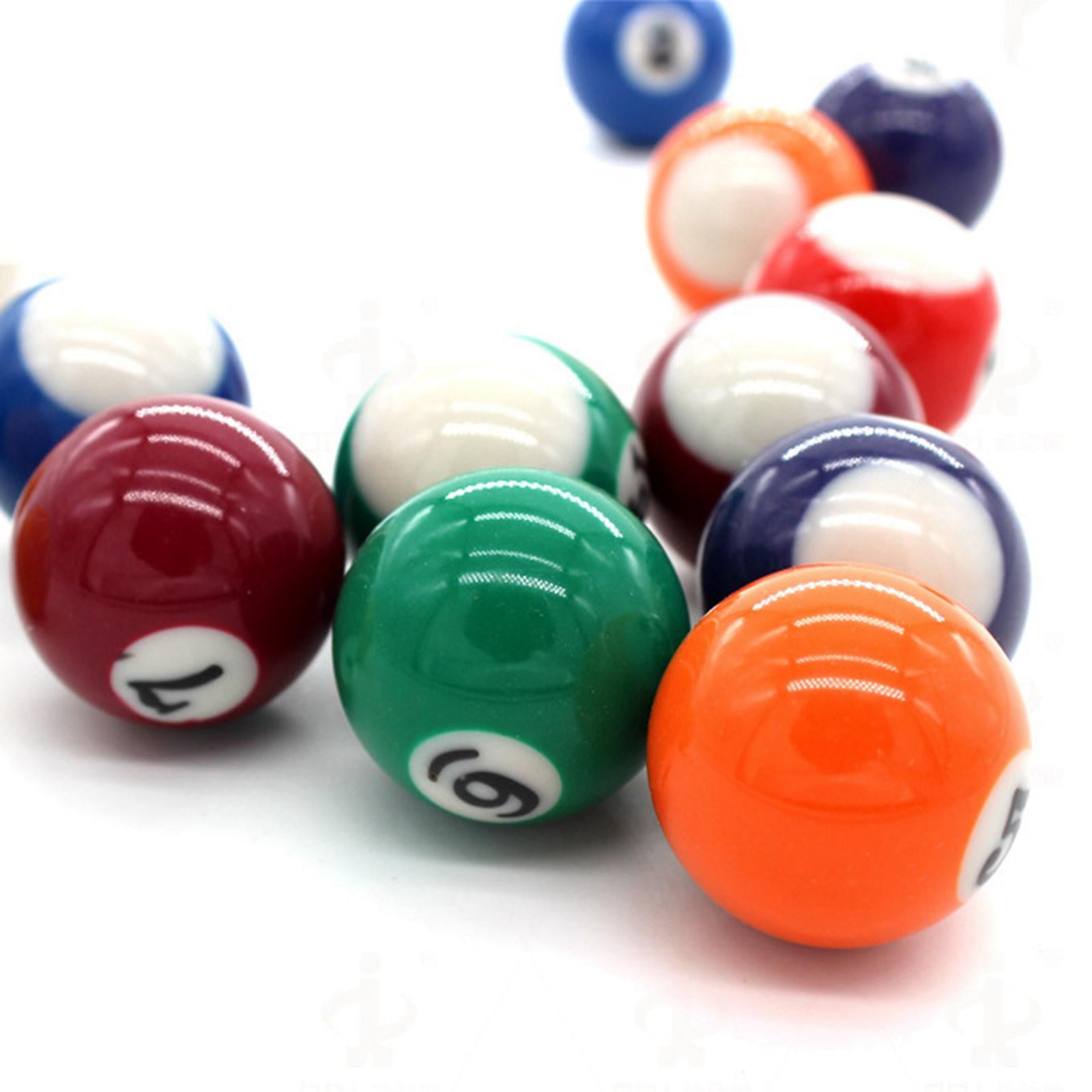 Set of 16 Miniature Small Mini Pool Balls Billiard Hot 0.98 ZYßß 