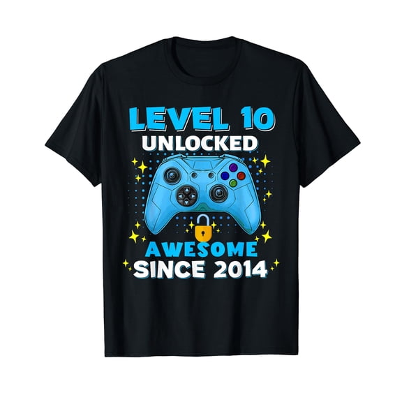 10th Birthday T-Shirt For Boys 10 Years Birthday Gifts T-Shirt