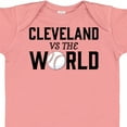 thumbnail image 4 of Inktastic Cleveland Vs. the World with Baseball Boys or Girls Baby Bodysuit, 4 of 5