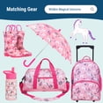 thumbnail image 5 of Wildkin Kids 100% Cotton Beach Towel for Boys and Girls (Magical Unicorns Pink), 5 of 7