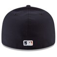 thumbnail image 4 of Men's New Era  Navy Houston Astros 2022 World Series Side Patch 59FIFTY Fitted Hat, 4 of 5