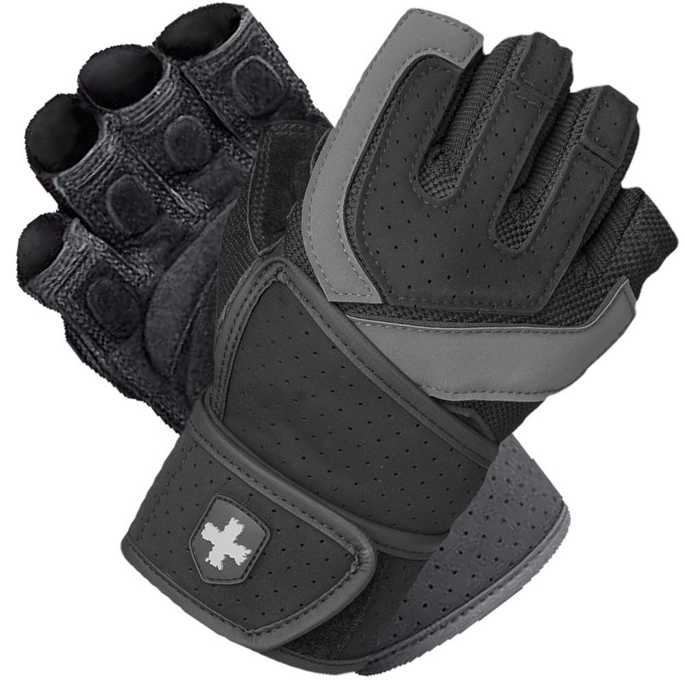 Harbinger Training Grip Wrist Wrap Weight Lifting Gloves