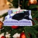 thumbnail image 4 of Adorno acrílico de gato negro para Navidad, divertidos artículos para fiestas navideñas. Estilo C, 4 of 7