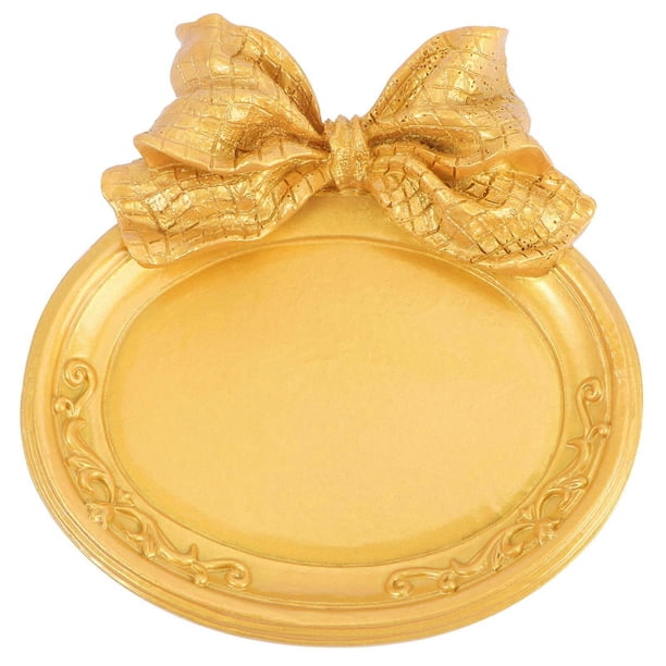 Unique Ribbon Shape Decorative Craft 1Pcs Retro Ornament Golden Suitable For Friends Colleagues Celebrations