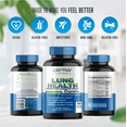 Grow Vitamin Lung Health, Respiratory Support Supplement, Lung Health