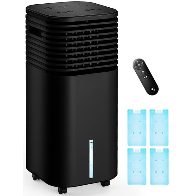 FANCOLE Aires acondicionados portátiles, enfriador de aire evaporativo con 4 modos y 3 velocidades