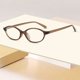 thumbnail image 3 of Gafas retro de forma ovalada, estilo de los 90, adecuadas para caras pequeñas, gafas con filtro de luz azul, gafas de estilo, 3 of 3