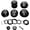 44-44mm, variant on ZTZ 1-1/8 Bike Headset,34 44 44-55 44-56 41.8-52mm Threadless Double Sealed Bearings MTB Headsets, for Bicycle Straight Tapered Tube Fork Frame Expander Plug Star Nut