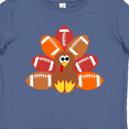 thumbnail image 4 of Inktastic Thanksgiving Cute Football Turkey Boys or Girls Baby T-Shirt, 4 of 5