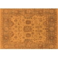 thumbnail image 1 of Ahgly Company Indoor Rectangle Oriental Orange Industrial Area Rugs, 6' x 9', 1 of 4