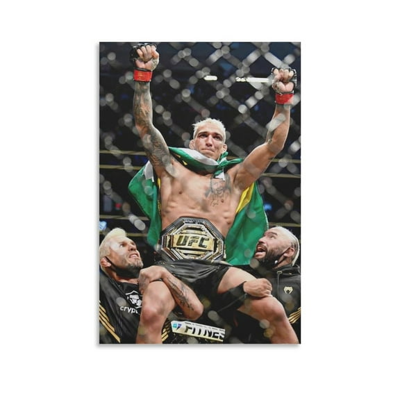 Charles Oliveira Canvas Poster Canvas Art Poster and Wall Art Picture Print Modern Family bedroom Decor Posters 12x18inch(30x45cm)
