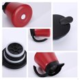 thumbnail image 4 of Termo para servir café, 600 ml, acero inoxidable 304, color rojo, 4 of 5