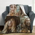 thumbnail image 4 of Pretty #7 Florence Pugh Blanket Ultra Soft Flannel Fleece Blanket Stylish Bedroom Living Room Sofa Warm Blanket All Season Use 30"*40"（76 * 100cm）, 4 of 6