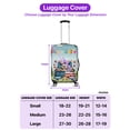 thumbnail image 5 of Happy Easter Shih Tzu American Flag Truck Bunny Ears Travel Luggage Cover Lion Dog Lover Gifts Suitcase Dust Protective Decor - 03001, 5 of 5