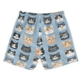 thumbnail image 7 of FORMRS Boys Swim Trunks Quick Dry Mesh Liner Boardshorts Sizes XS-XL, Cartoon Cute Cat, 7 of 7