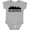thumbnail image 3 of Inktastic Philadelphia Pennsylvania City Skyline Boys or Girls Baby Bodysuit, 3 of 5