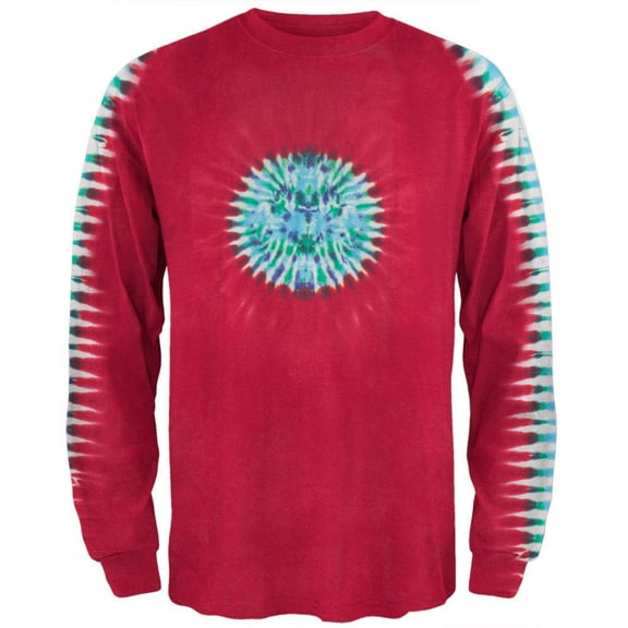 Red Sun Shoulder Long Sleeve T-Shirt - 2X-Large