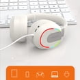 thumbnail image 3 of Auriculares para jugadores Matsuzay con reducción pasiva de ruido ABS ligero y portátil azul, 3 of 6