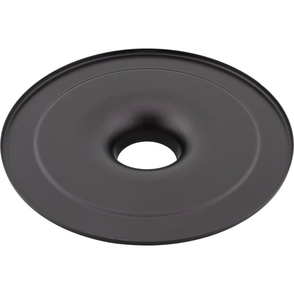 2 Barrel Rochester Air Cleaner Base, Black Anodized