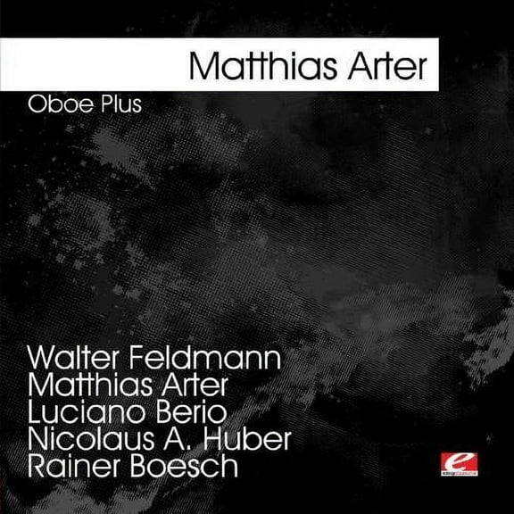 Matthias Arter - Oboe Plus - Electronica - CD