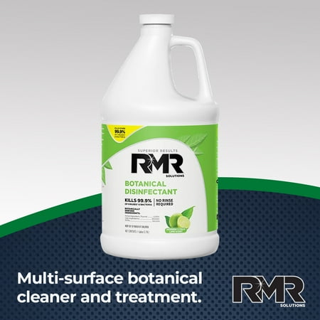 RMR Botanical Disinfectant Cleaner, Citrus Scent, 1 Gallon
