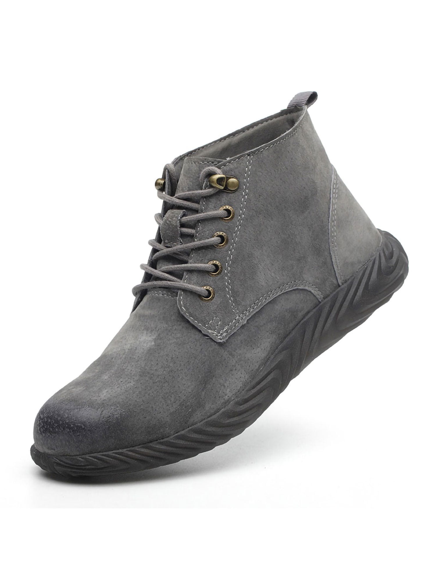 Mens Women High Top Work Safety Shoes Steel Toe Boots Indestructible Lightweight 