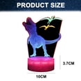 thumbnail image 2 of Cool 3D nightlight creative gift light Bedside light led lamp, 2 of 5