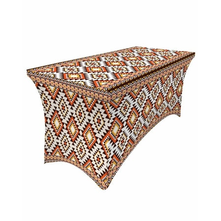 

American Tribal Pattern Elastic Table Skirt Wedding Birthday Table ration Table Skirt Tablecloth for Party