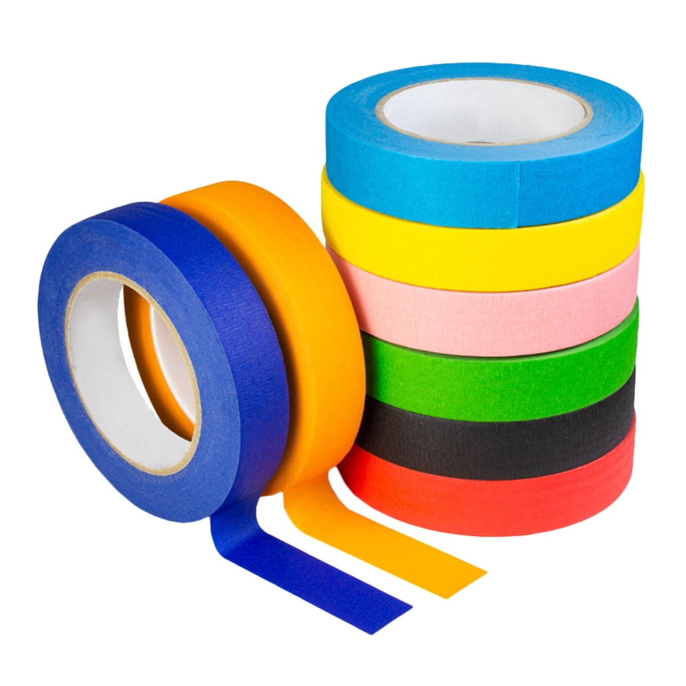 OUNONA 16 Rolls  DIY Washi Tapes Art Crafts Scrapbooking Tapes Scrapbook Tearable Tapes