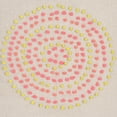 thumbnail image 2 of SAFAVIEH Love Knots Polka Dots Rainbow Pillow, 20" x 20", Rainbow, Set of 2, 2 of 3