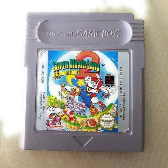 Restored Super Mario Land 2: 6 Golden Coins, Nintendo Game Boy Platformer Game, Parental Controls