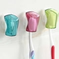 thumbnail image 5 of KAKOWELY 6Pcs Suction Cup Toothbrush Head Cover Dustproof Toothbrush Protective (Random Color),1.77"X0.98"X0.98", 5 of 5