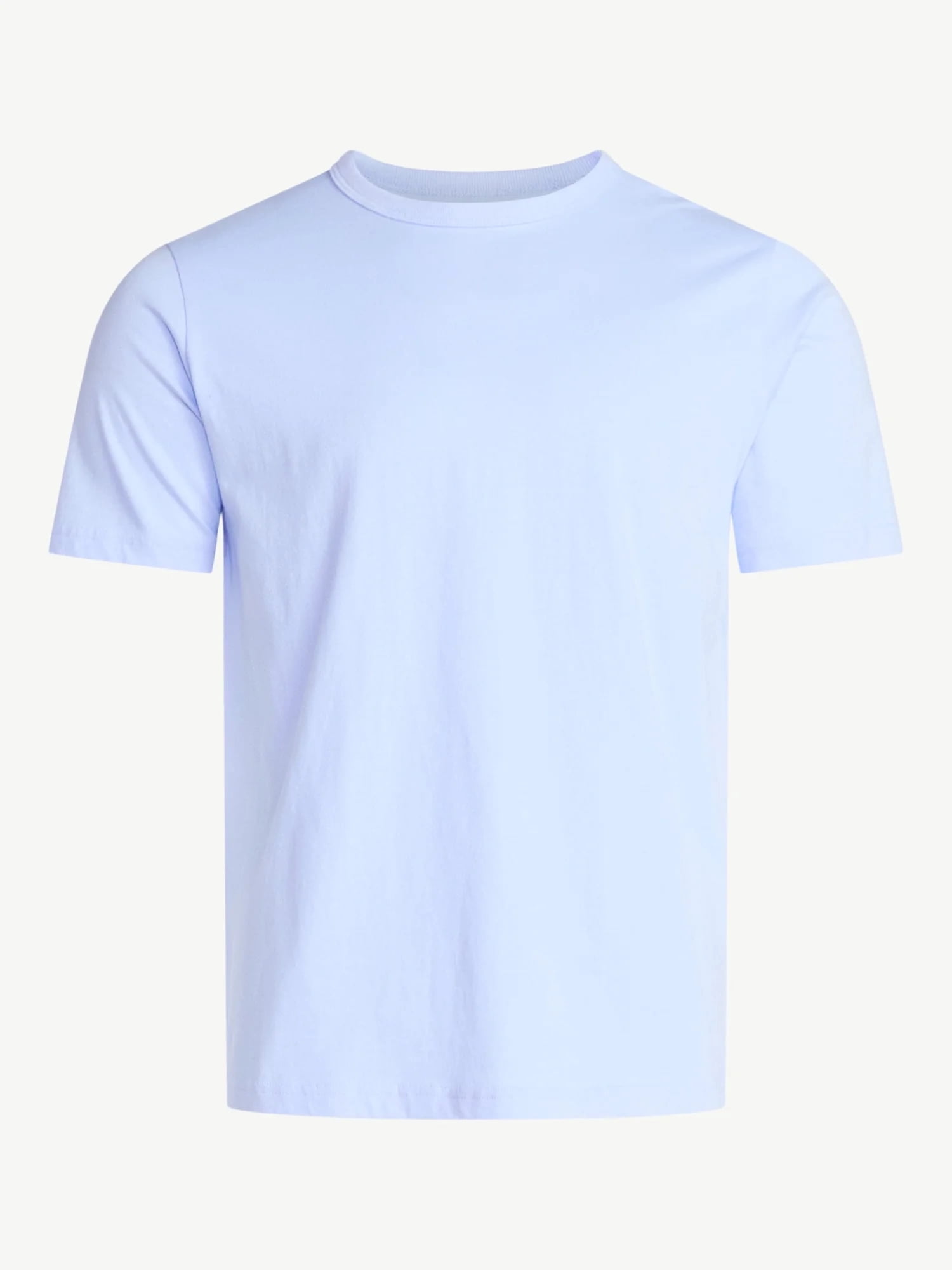 Free Assembly Men’s Everyday Cotton Tee with Short Sleeves, Sizes S-3XL