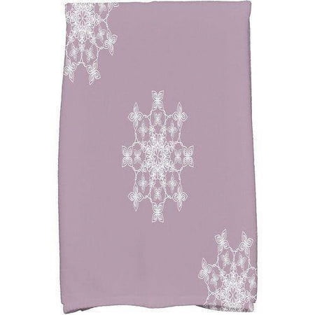 Simply Daisy 18" x 30" Falling Snow Holiday Geometric Print Kitchen Towel